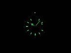 TAG Heuer 2000 Classic Black Dial WK1110.BA0317 night time luminosity