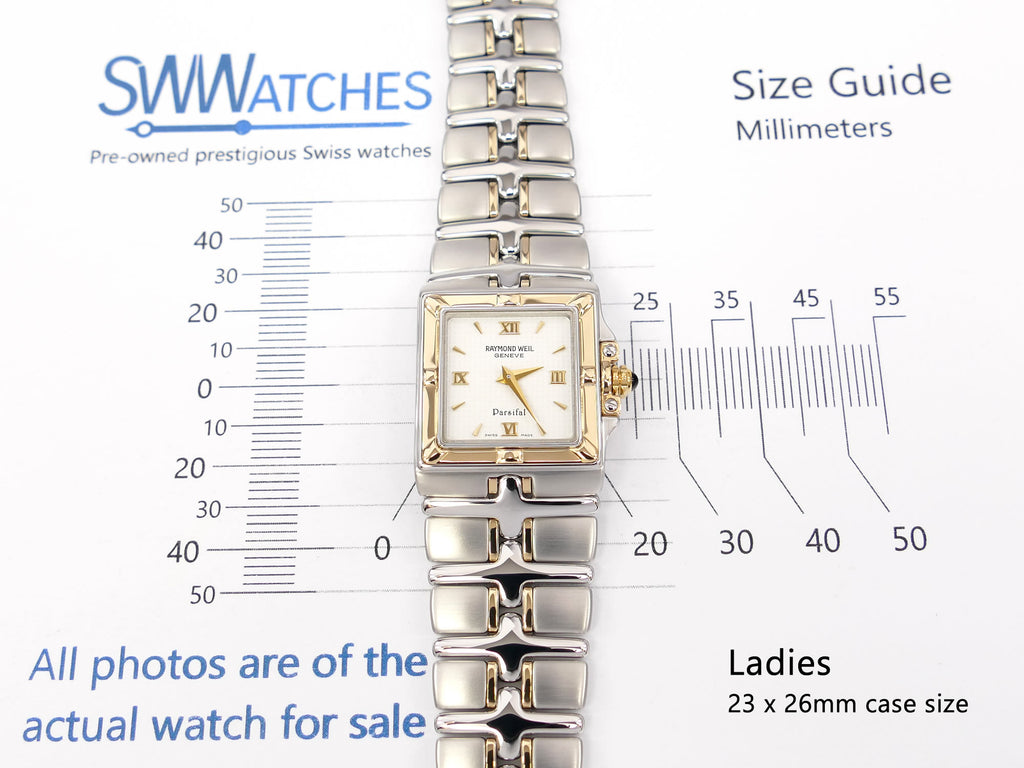 Raymond Weil Parsifal 9790 ladies 23 x 26mm case size