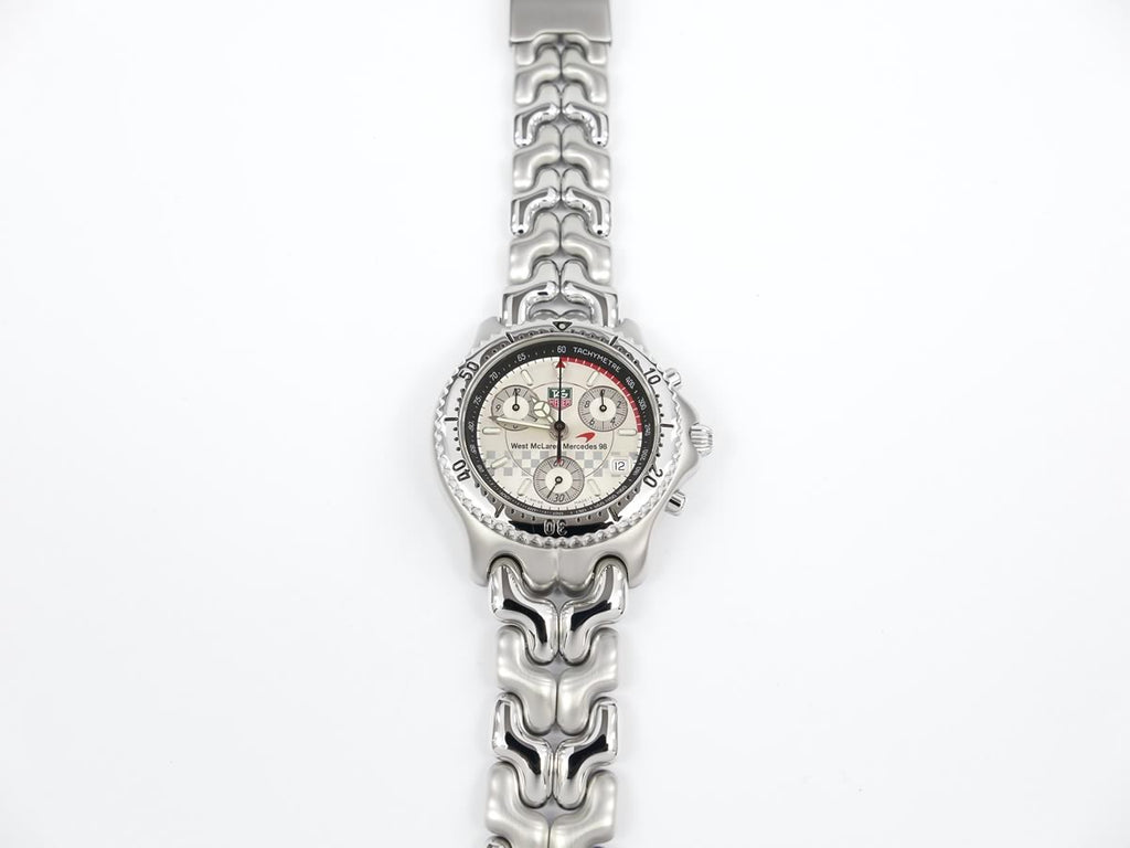 TAG Heuer SEL West McLaren CG1117.BA0423 rotating diver's bezel