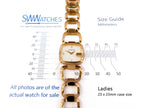 Gucci G 125.5 ladies 23 x 23mm case size