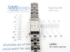 Baume & Mercier Hampton MV045139 ladies 20 x 33m case size