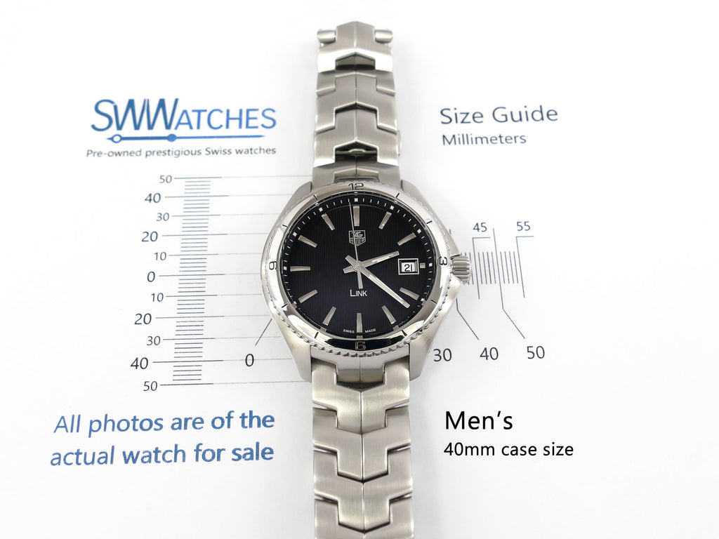 TAG Heuer Link WAT1110 Full Size 40mm men's
