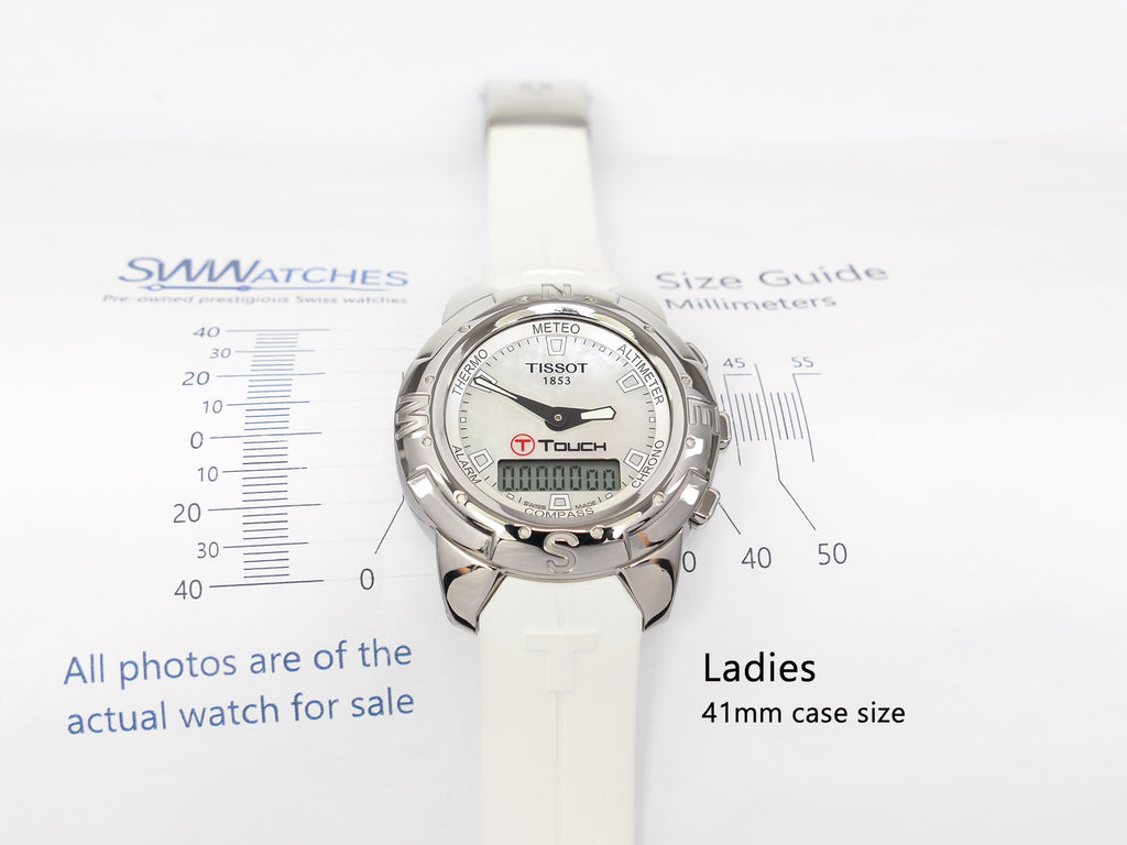 Tissot T-Touch Z252/352P ladies 41mm case size