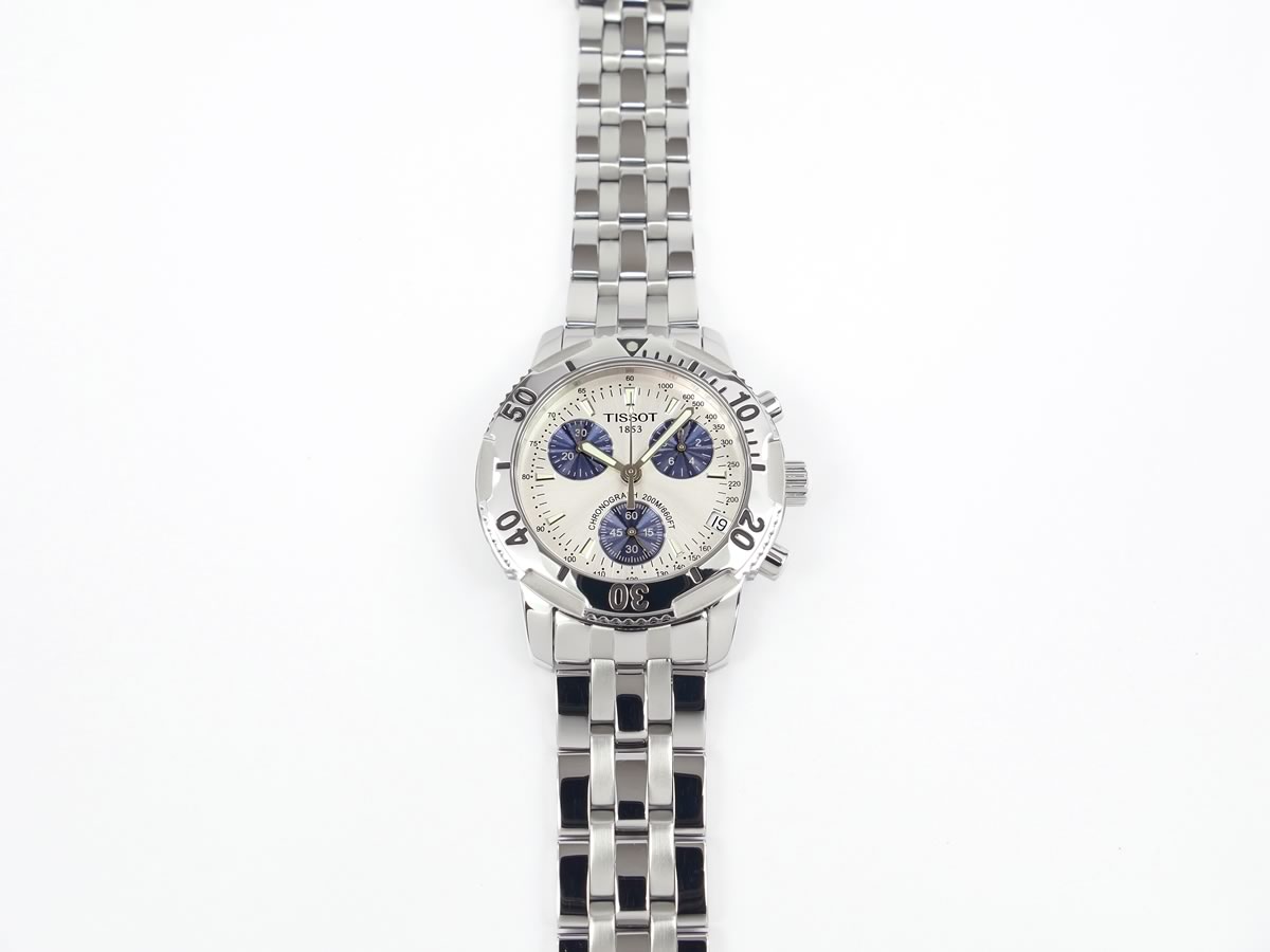 Tissot T-Sport PRS200 Chronograph rotating bezel