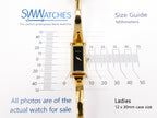 Gucci 1500L ladies 12 x 30mm case size
