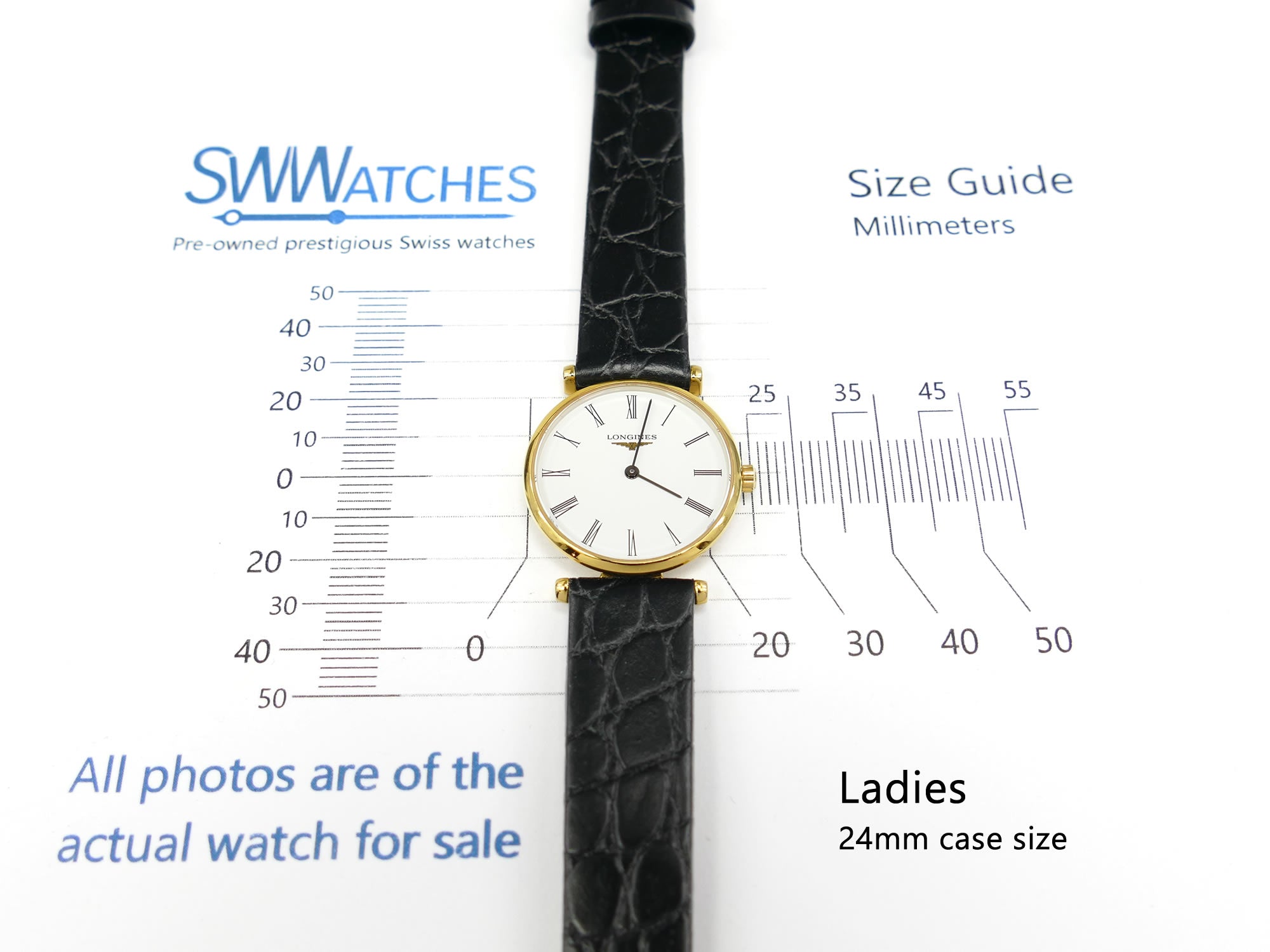 Longines La Grande Classique L4.209.2 ladies 24mm case size