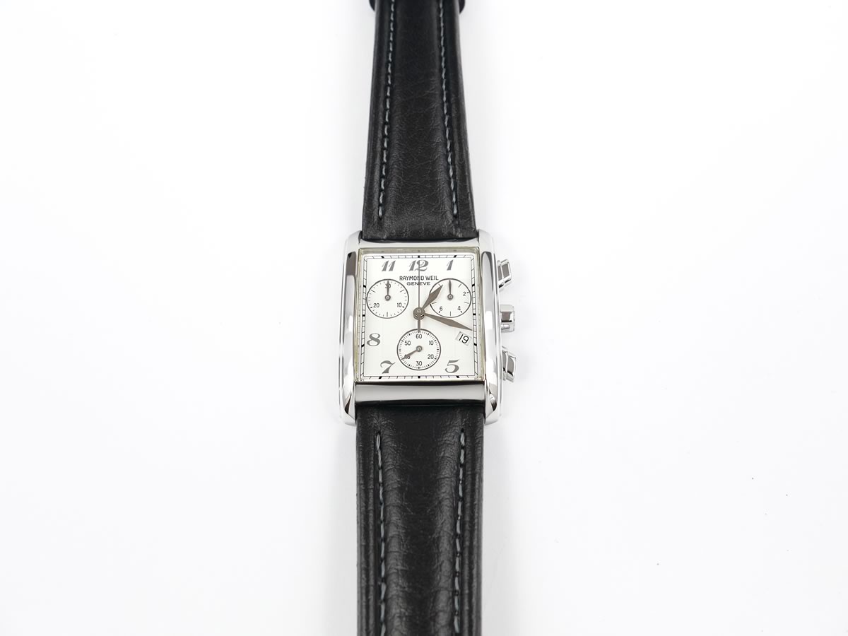 Raymond Weil Don Giovanni Chronograph 4873 rectangular curved case