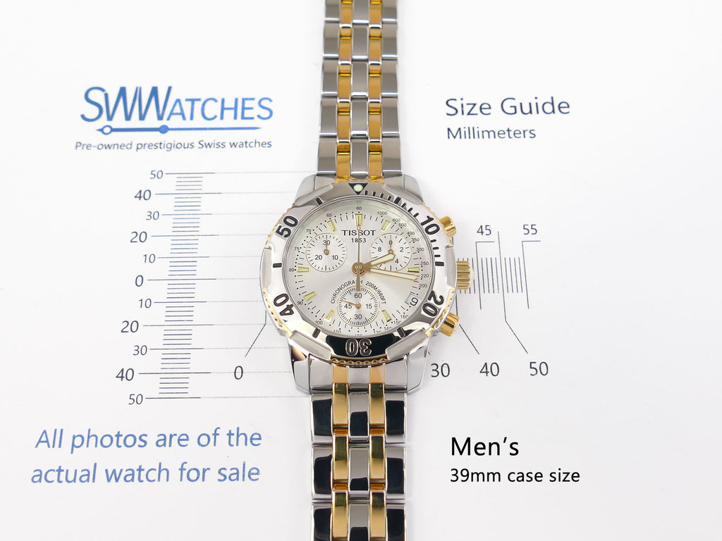 Tissot T-Sport PRS200 Men's 39mm case size