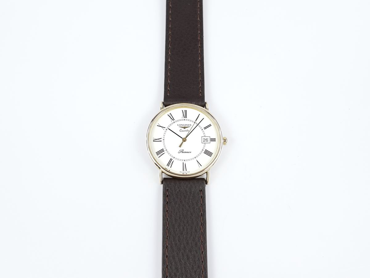 Men's Longines Presence with date