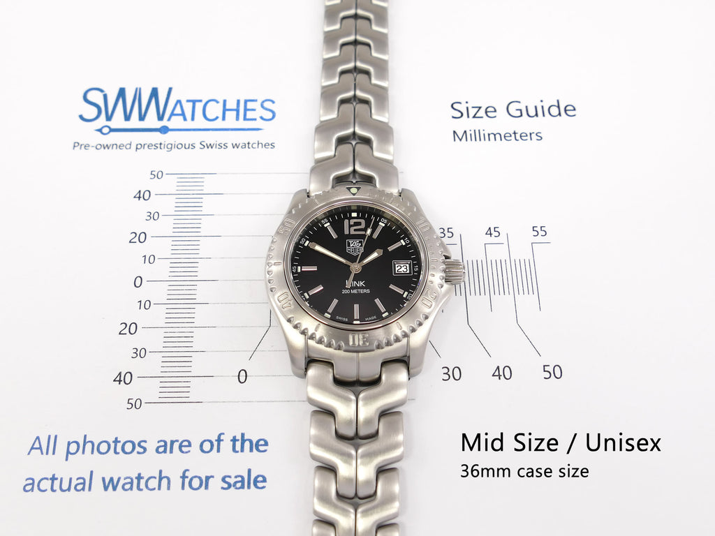TAG Heuer Link WT1210-0 Mid Size 36mm case size Men's / Unisex