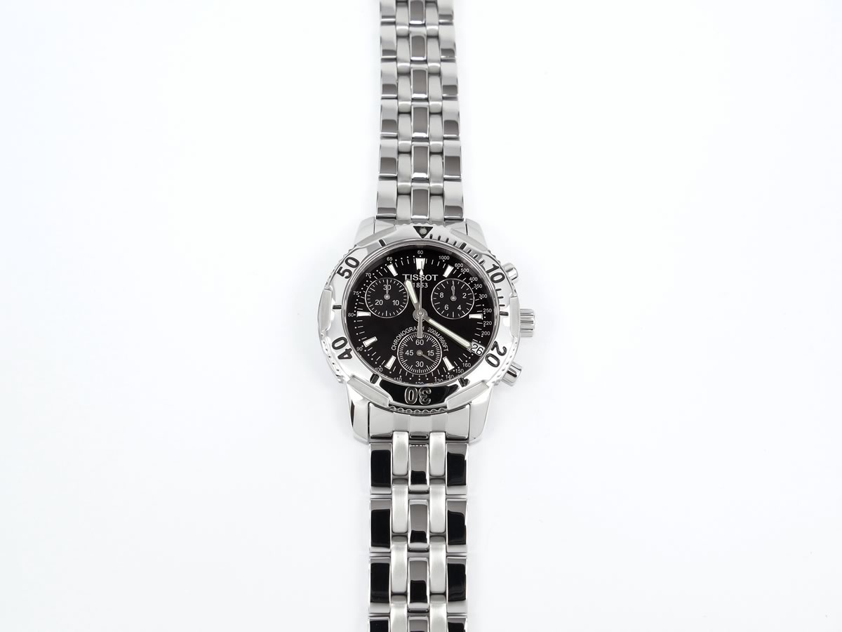 Tissot T-Sport PRS200 rotating stainless steel bezel