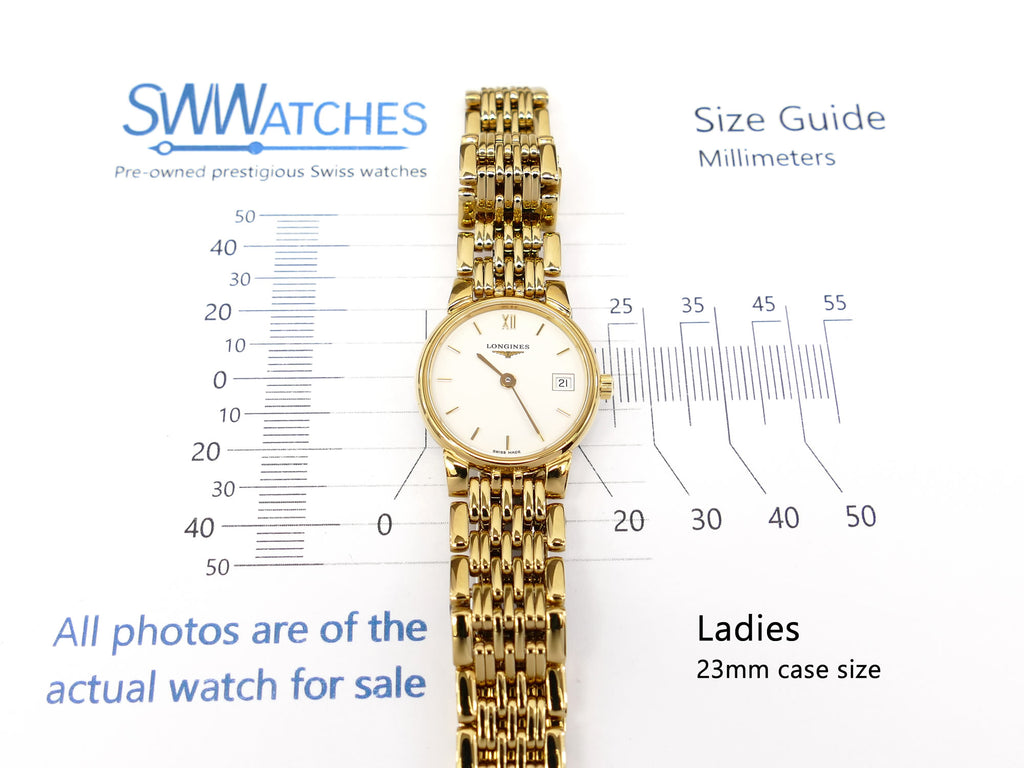 Longines La Grande Classique Elegance L5.132.2 Ladies 23mm case size