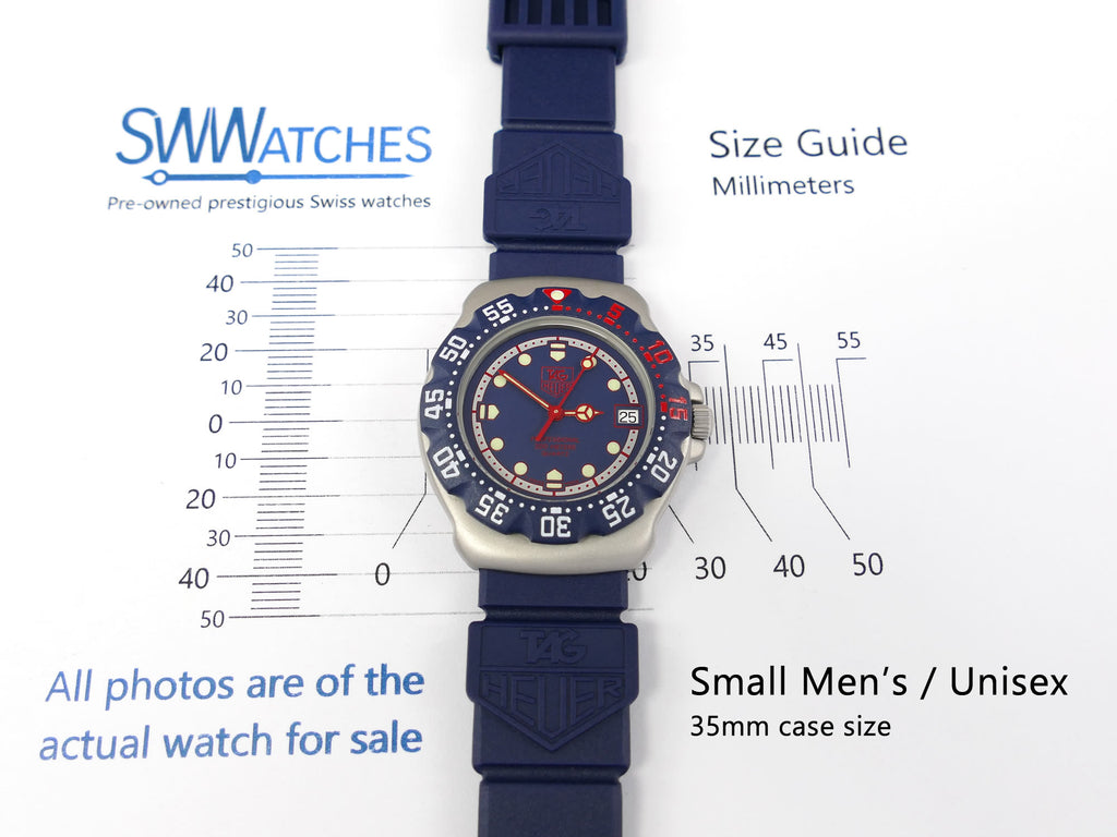 TAG Heuer Formula 1 Mid Size 370.513 Small Men's / Unisex 35mm case size