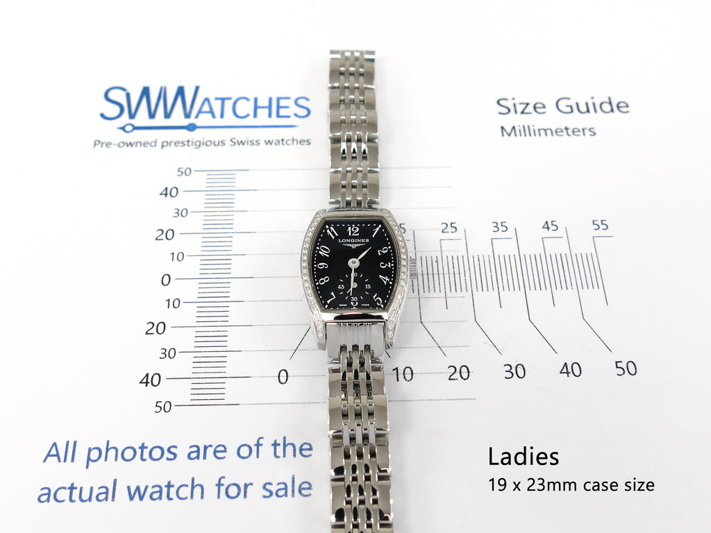 Longines Evidenza L2.175.0 ladies 19 x 23mm case size