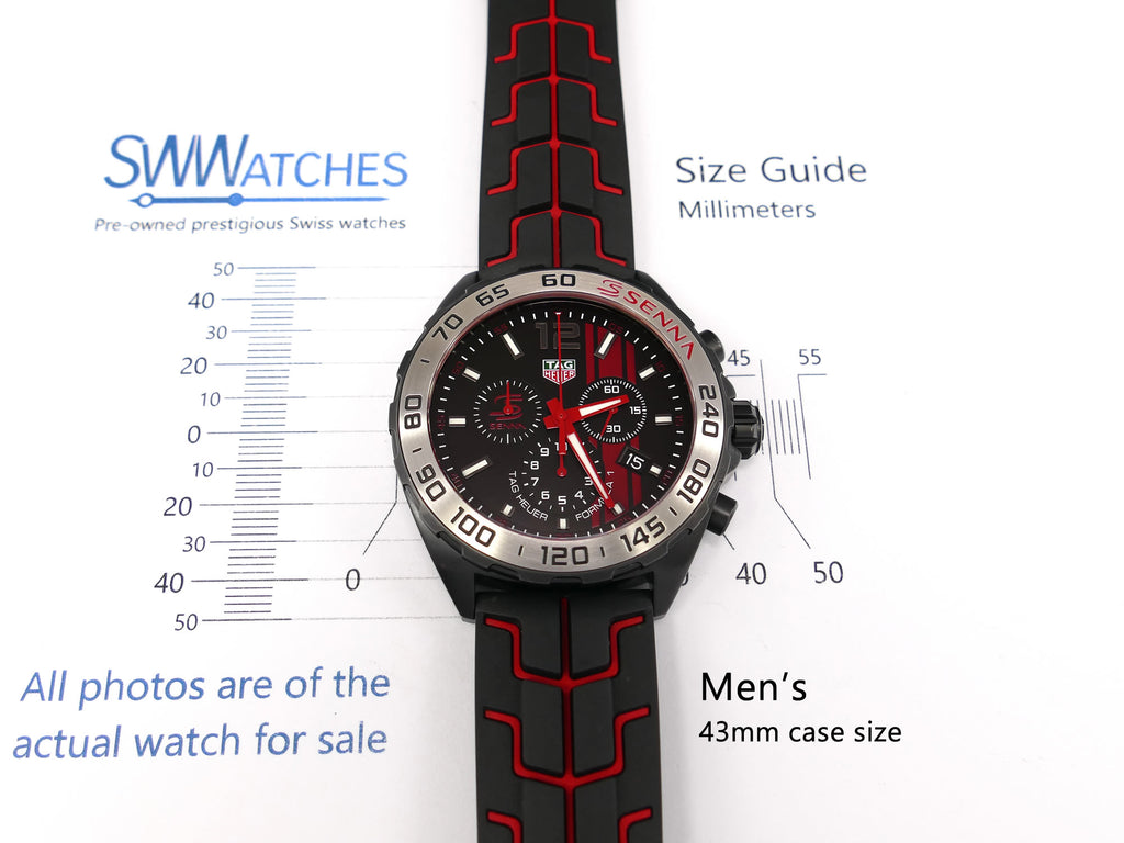 TAG Heuer Formula 1 CAZ1019 Men's 43mm case size