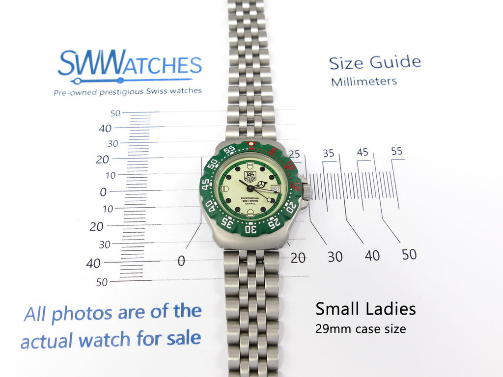 TAG Heuer Formula 1 Ladies WA1412 Small 29mm case size