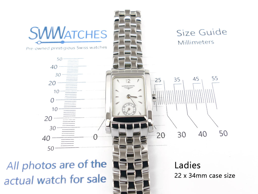 Longines DolceVita L5.502.4 Ladies 22 x 34mm case size