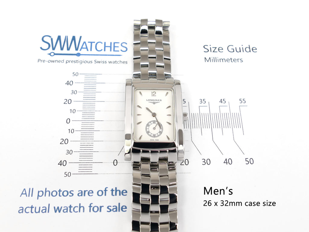 Longines DolceVita L5.655.4 Men's 26 x 32mm case size