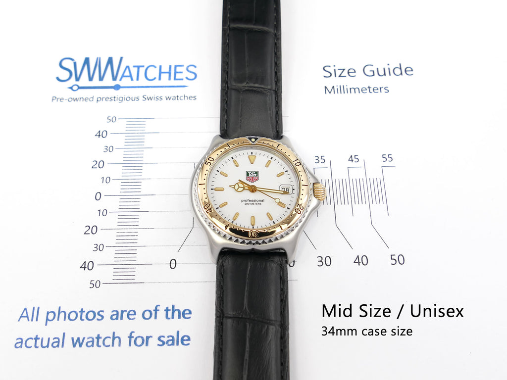TAG Heuer SEL WI1250 Mid Size 34mm case size unisex