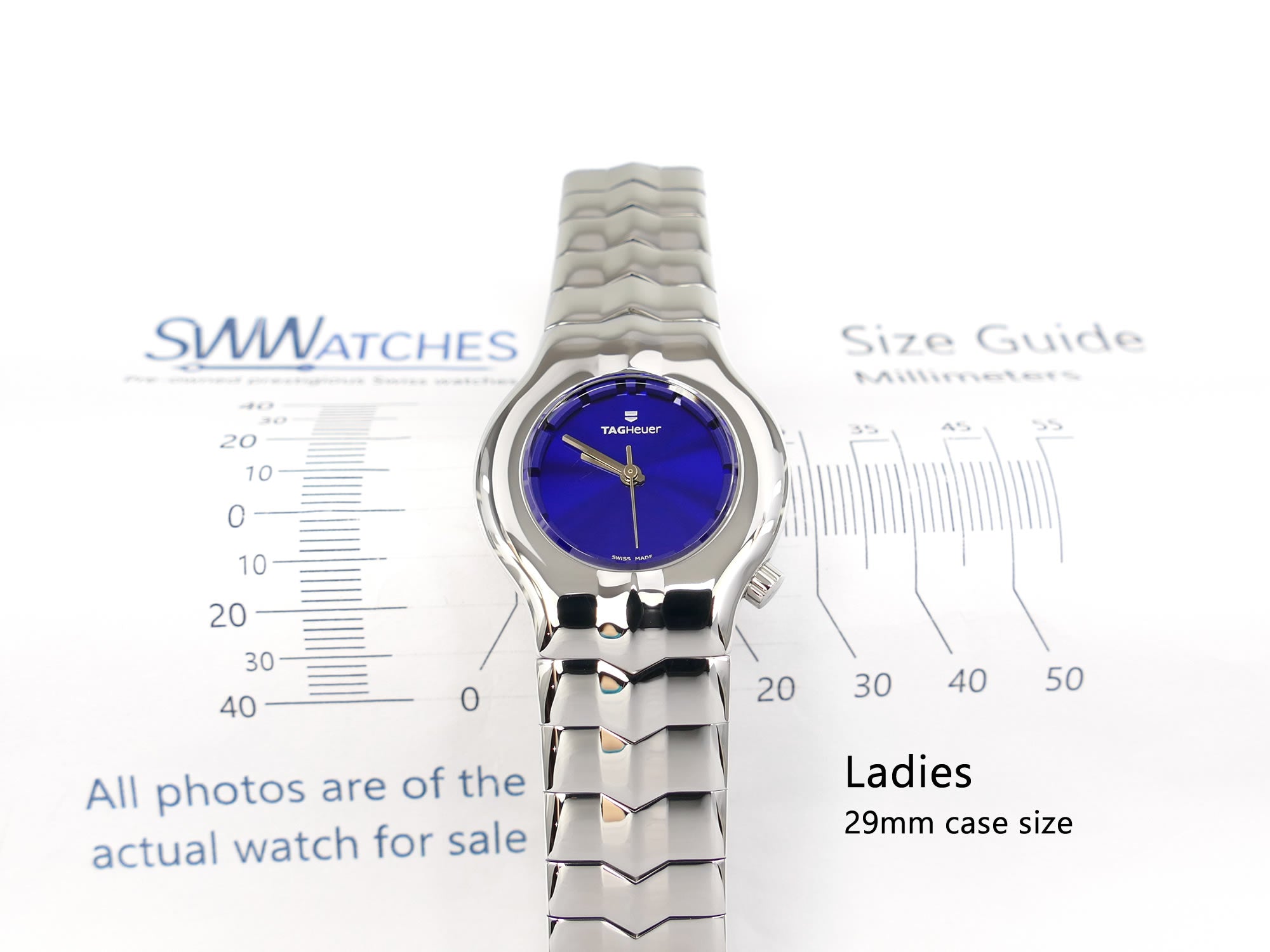 TAG Heuer Alter Ego WP1313 Ladies 29mm case size