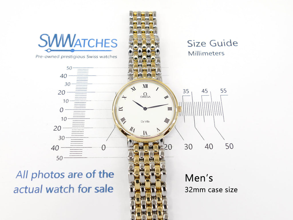 Omega De Ville 7200.23.00 Men's 32mm case size