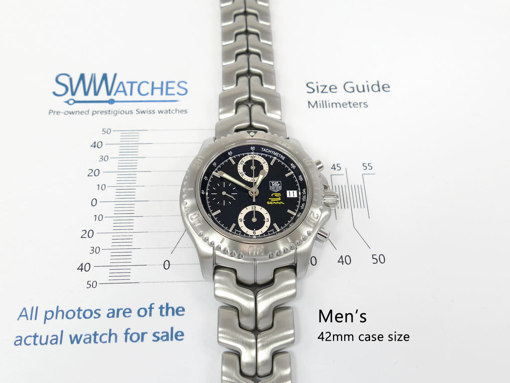 TAG Heuer Link CT5114 Men's 42mm case size