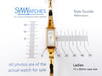 Gucci 1500L ladies 12 x 30mm case size