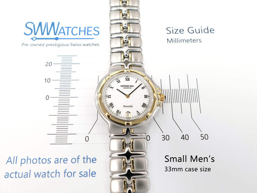 Raymond Weil Parsifal 9190 Small Men's 33mm case size