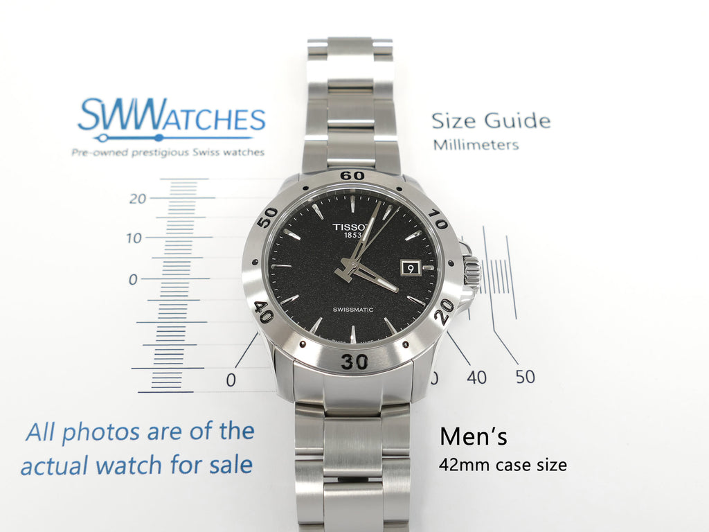Tissot T-Sport V8 Swissmatic T106407A Men's 42mm case size