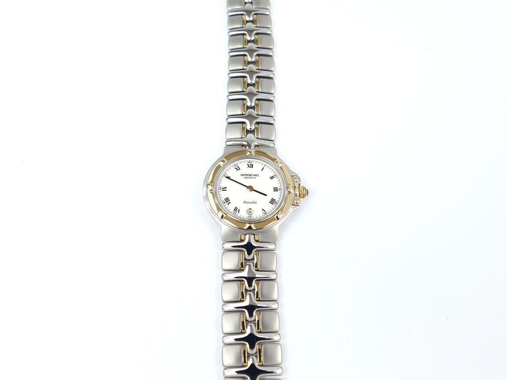 Raymond Weil Parsifal 9990 solid gold bezel