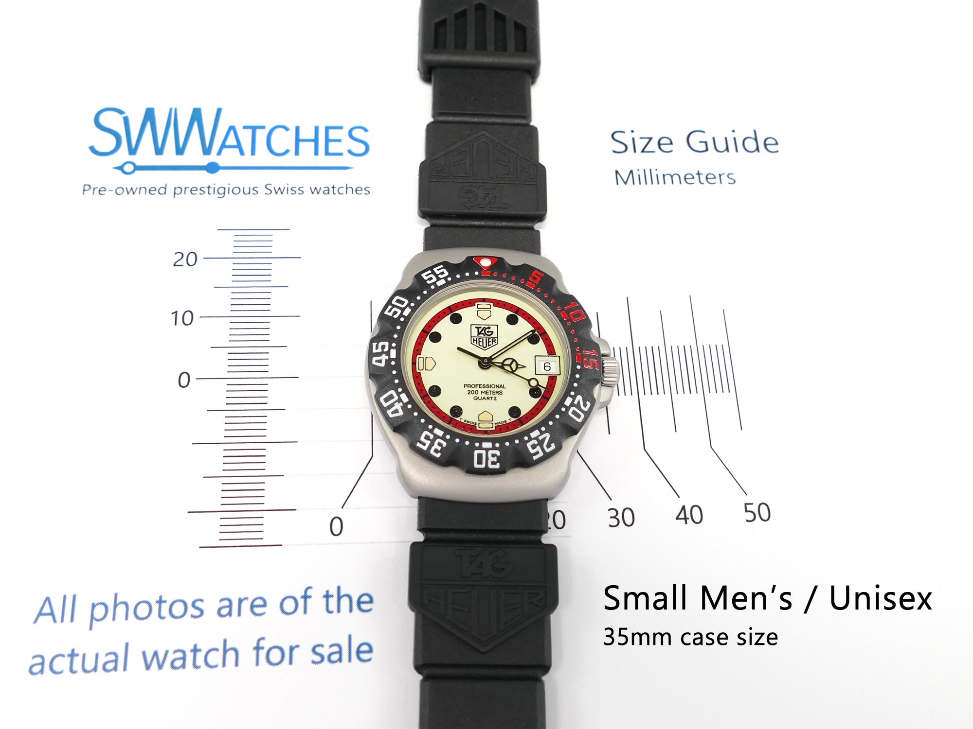 TAG Heuer Formula 1 WA1211 Small Men's / unisex 35mm case size