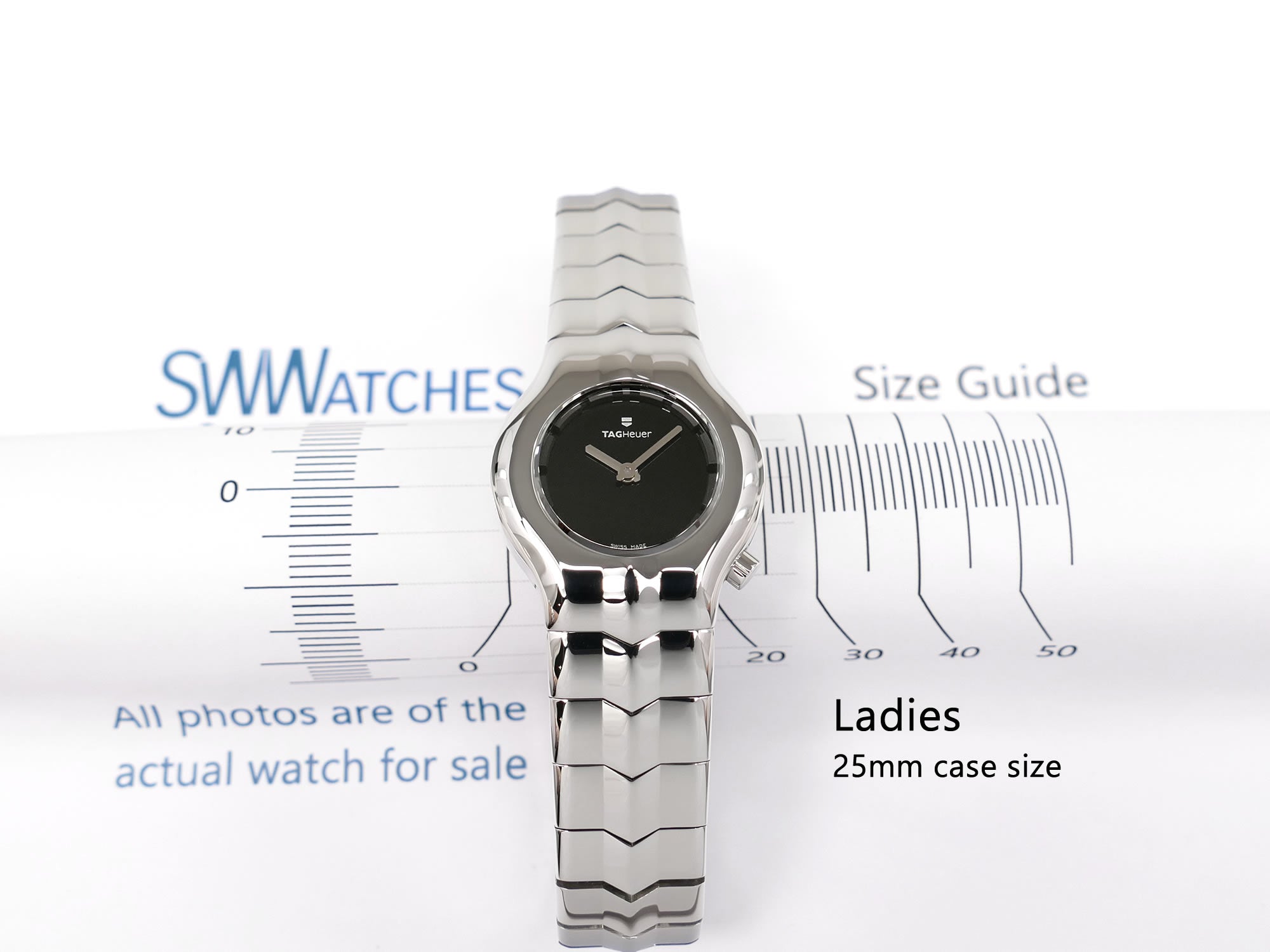 TAG Heuer Alter Ego WP1413 Ladies Mini 25mm case size