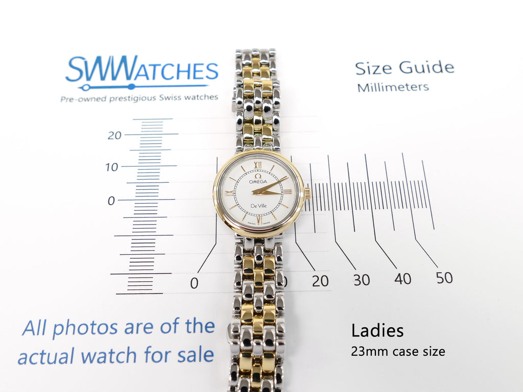 Omega De Ville 7374.21.00 Ladies 23mm case size