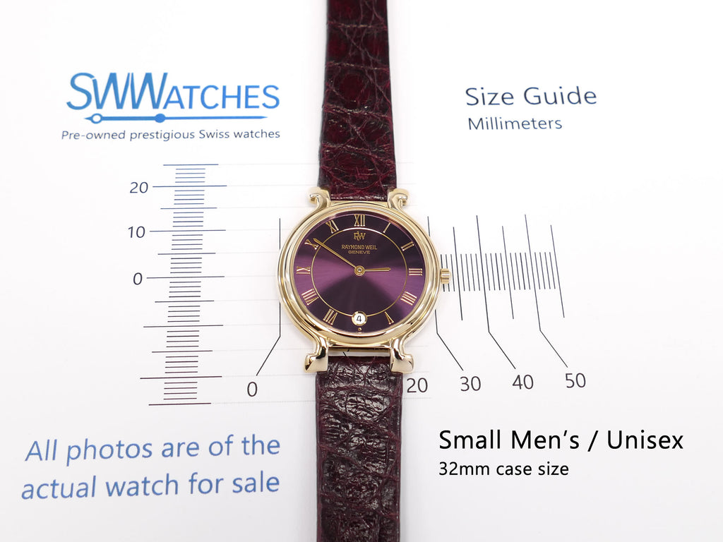 Raymond Weil Traditional 9136 Small Men's / Unisex 32mm case size