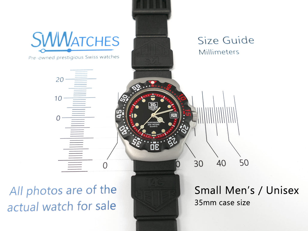 TAG Heuer Formula 1 WA1214 Small Men's / Unisex 35mm case size