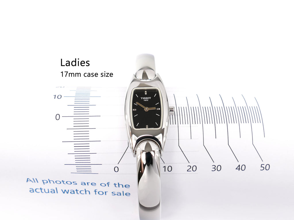 Tissot G345 Ladies 17mm case size