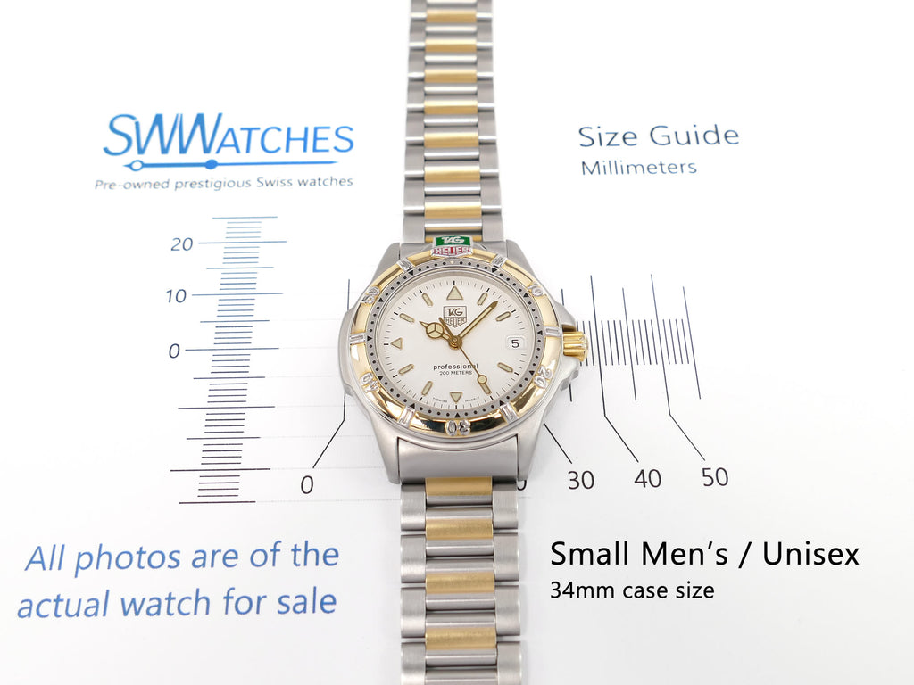 TAG Heuer 4000 WF1220-K0 Small Men's / Unisex mid size 34mm case size