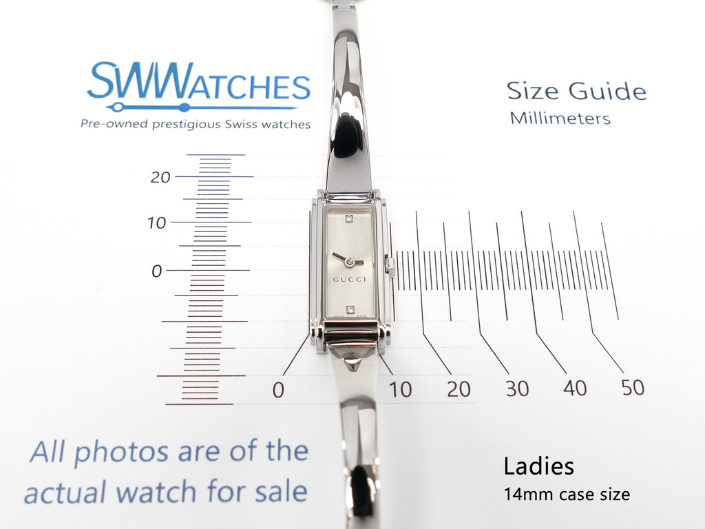 Gucci G-Line 109 Ladies 14mm case size