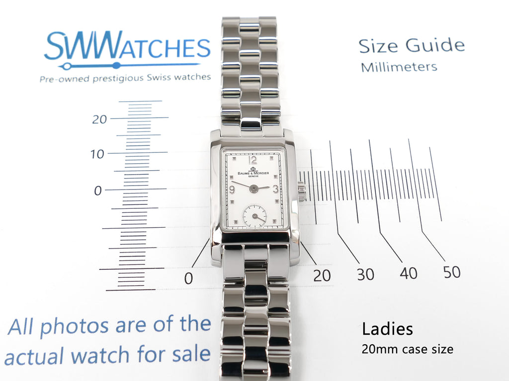 Baume & Mercier Hampton MV045139 Ladies 20mm case size