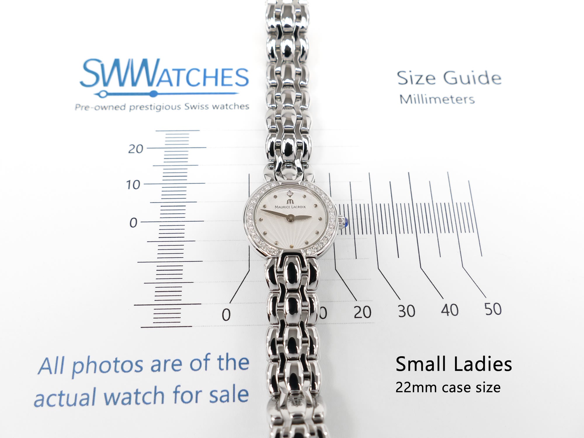 Maurice Lacroix Selena SE1021 Small ladies 22mm case size