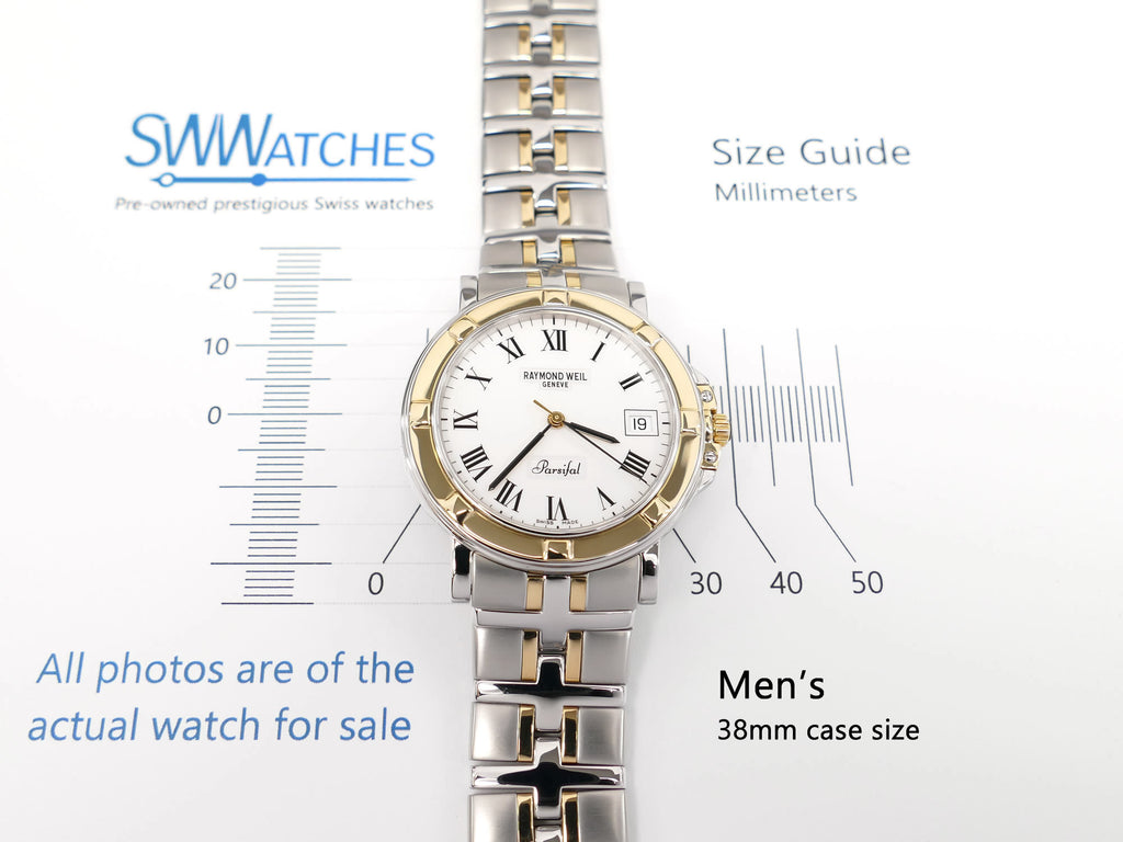 Raymond Weil Parsifal 9550 Men's 38mm case size