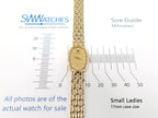 Raymond Weil Vintage 5807 Small Ladies 17 x 24mm oval case size