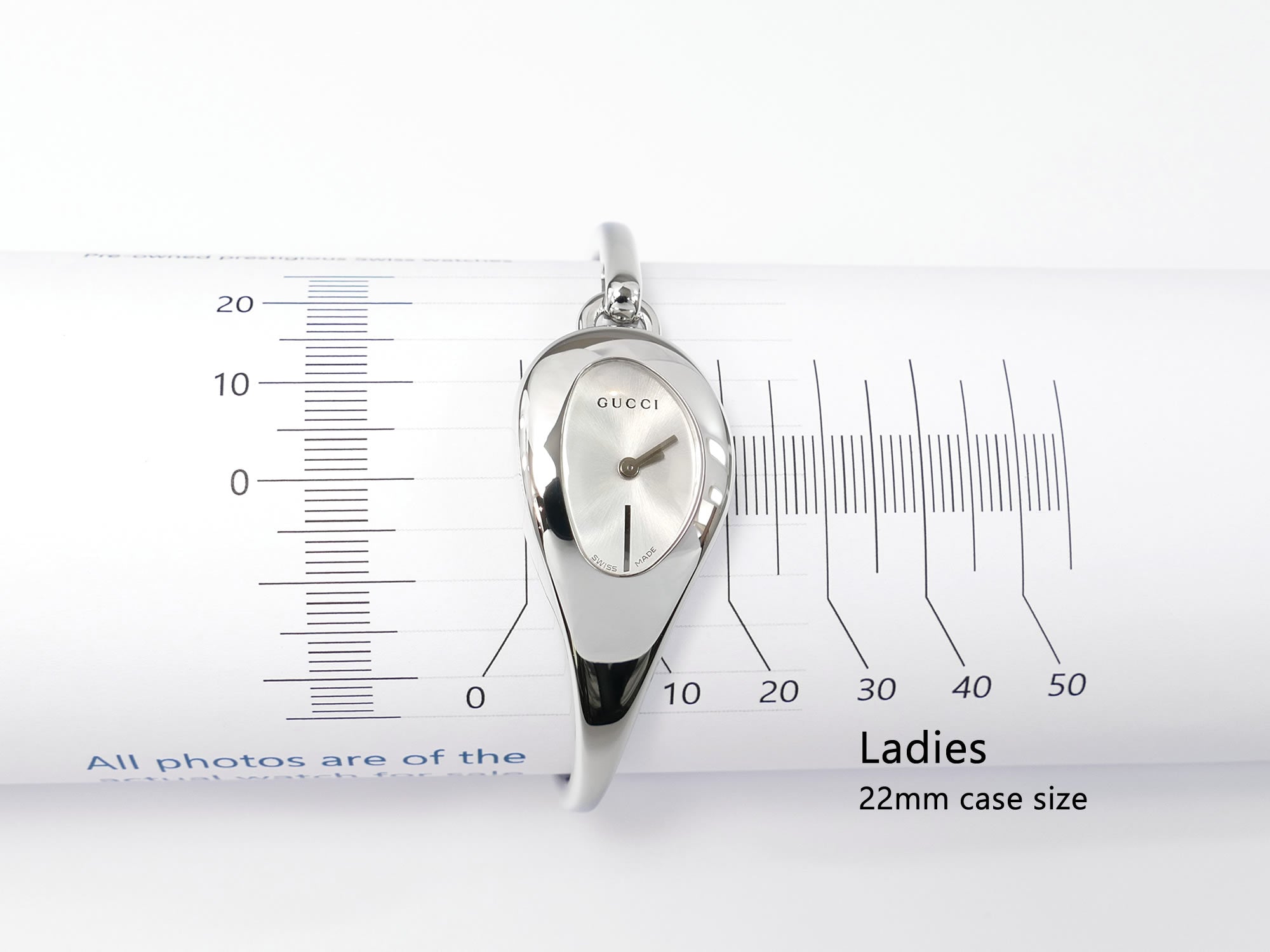 Gucci 103 Horsebit Ladies 22mm case size
