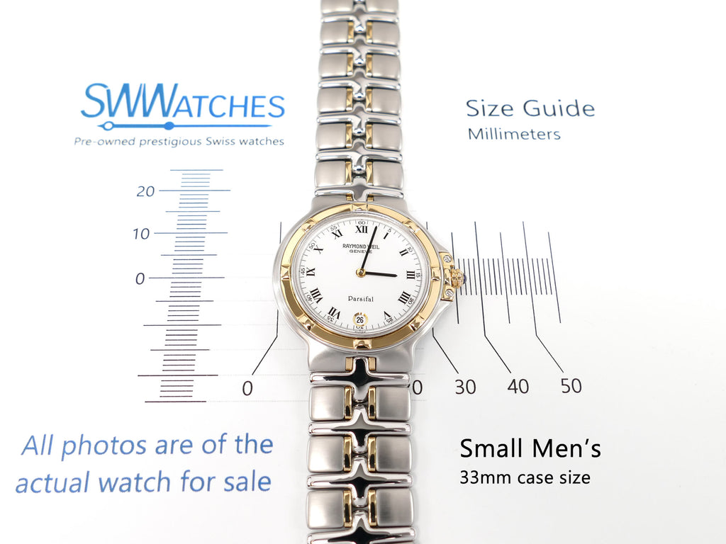 Raymond Weil Parsifal 9190 Small Men's 33mm case size