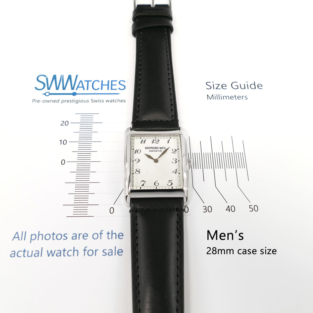 Raymond Weil Don Giovanni 9973/1 Men's 28mm case size