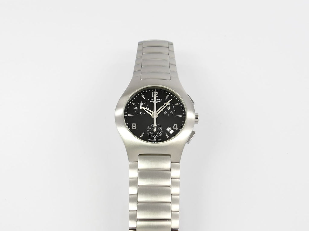 Longines Oposition Chronograph Black L3.618.4 with Arabic 12