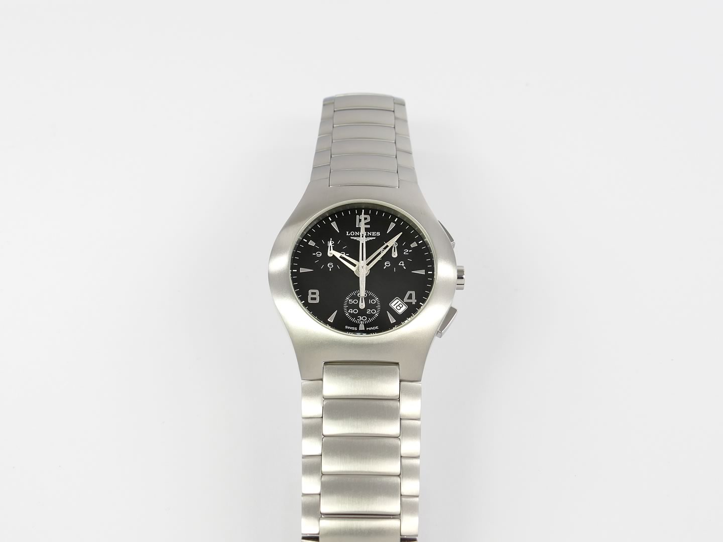 Longines Oposition Chronograph Black L3.618.4 with Arabic 12