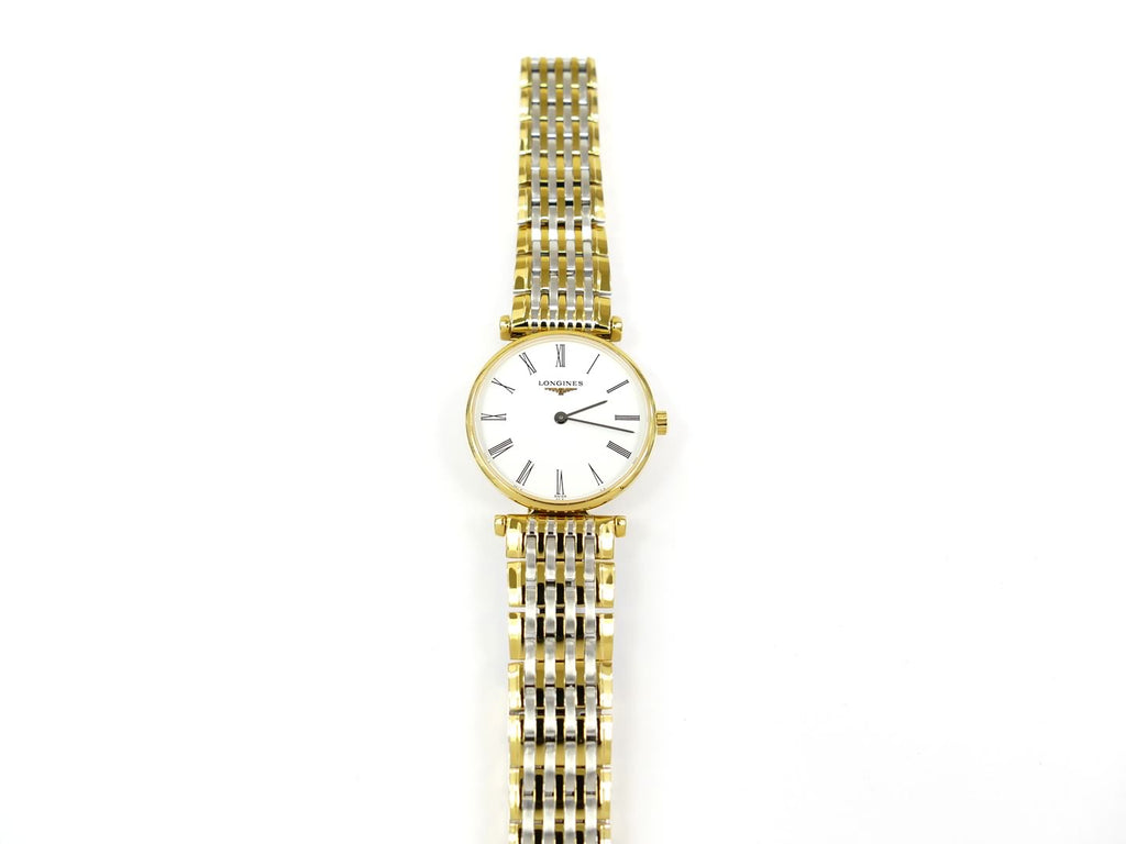 Longines La Grande Classique White Dial L4.209.2.11.7 18k gold PVD coated