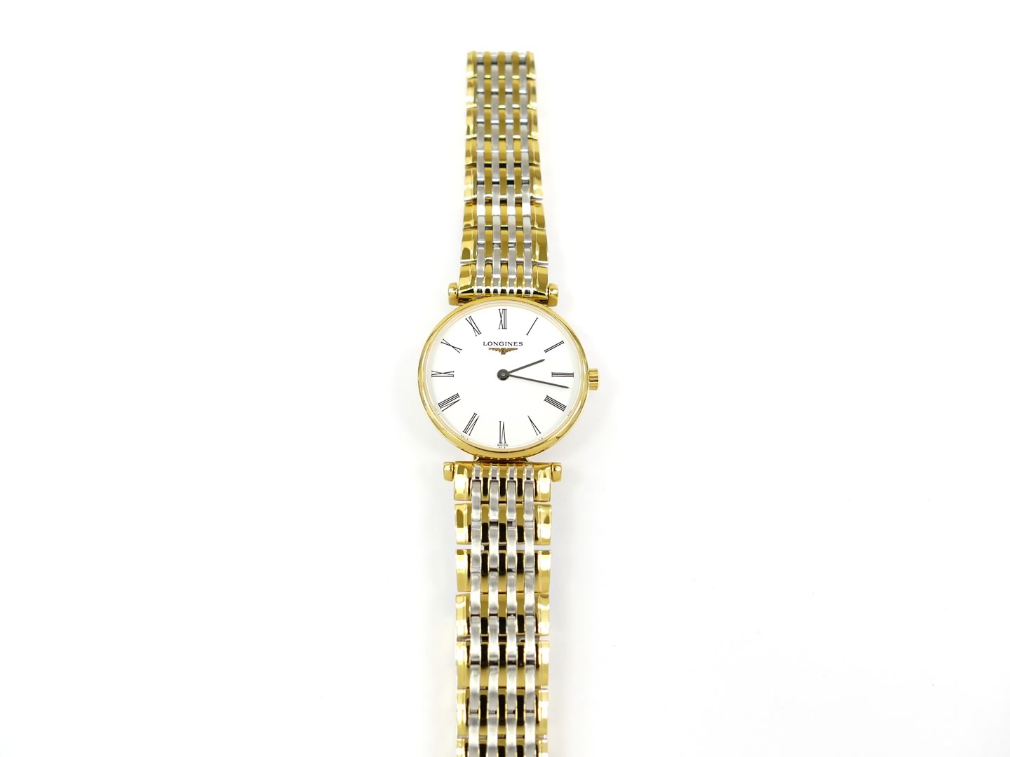 Longines La Grande Classique White Dial L4.209.2.11.7 18k gold PVD coated
