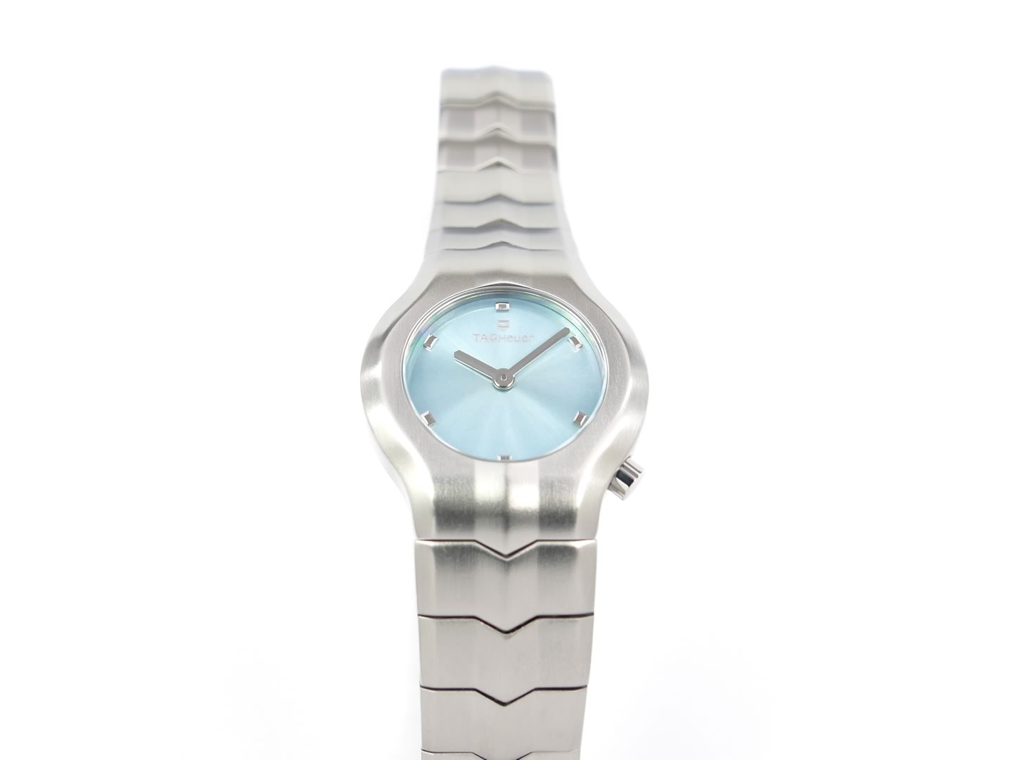 TAG Heuer Alter Ego Mini 25mm Blue Dial WAA1413.BA0761 stainless steel brushed finish case